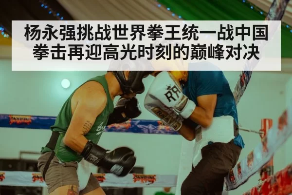 杨永强挑战世界拳王统一战中国拳击再迎高光时刻的巅峰对决